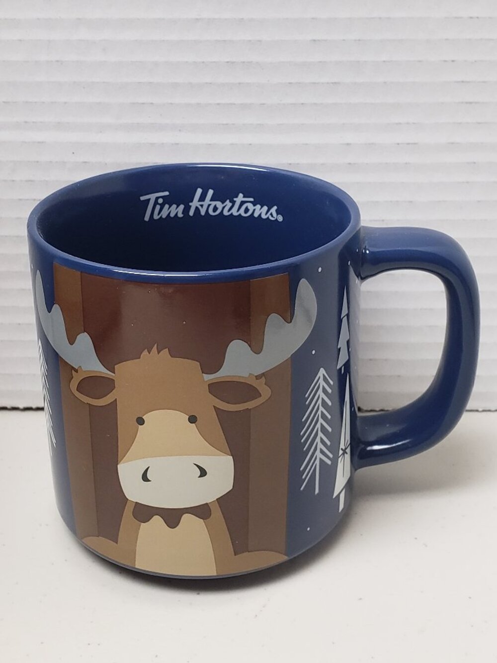 Tim Hortons Blue Moose Mug 2019